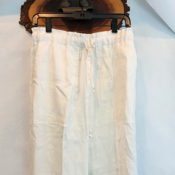 ALTUZARRA Catkin off white linen pants size S BNWT - Picture 9 of 16
